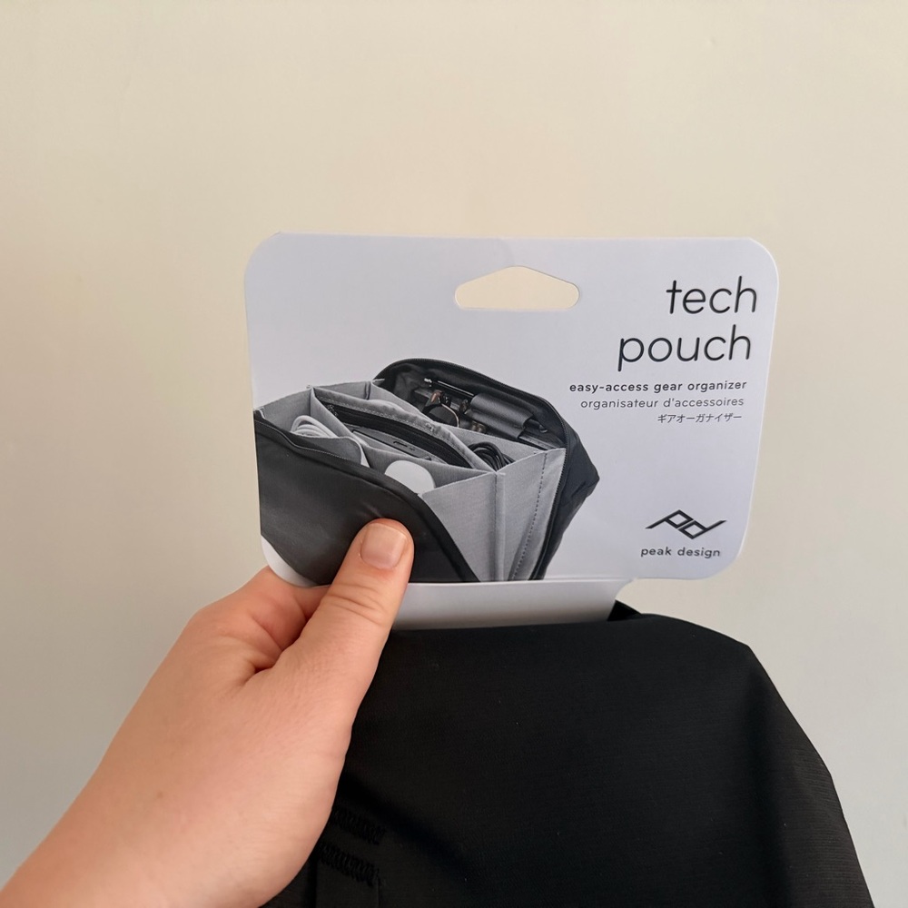 NWT Peak Design Black Tech Pouch - Picture 5 of 8